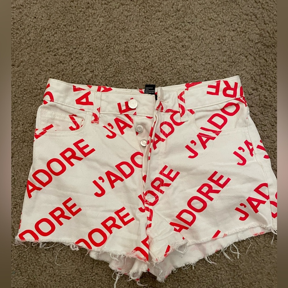 High rise ja’dore Jean shorts